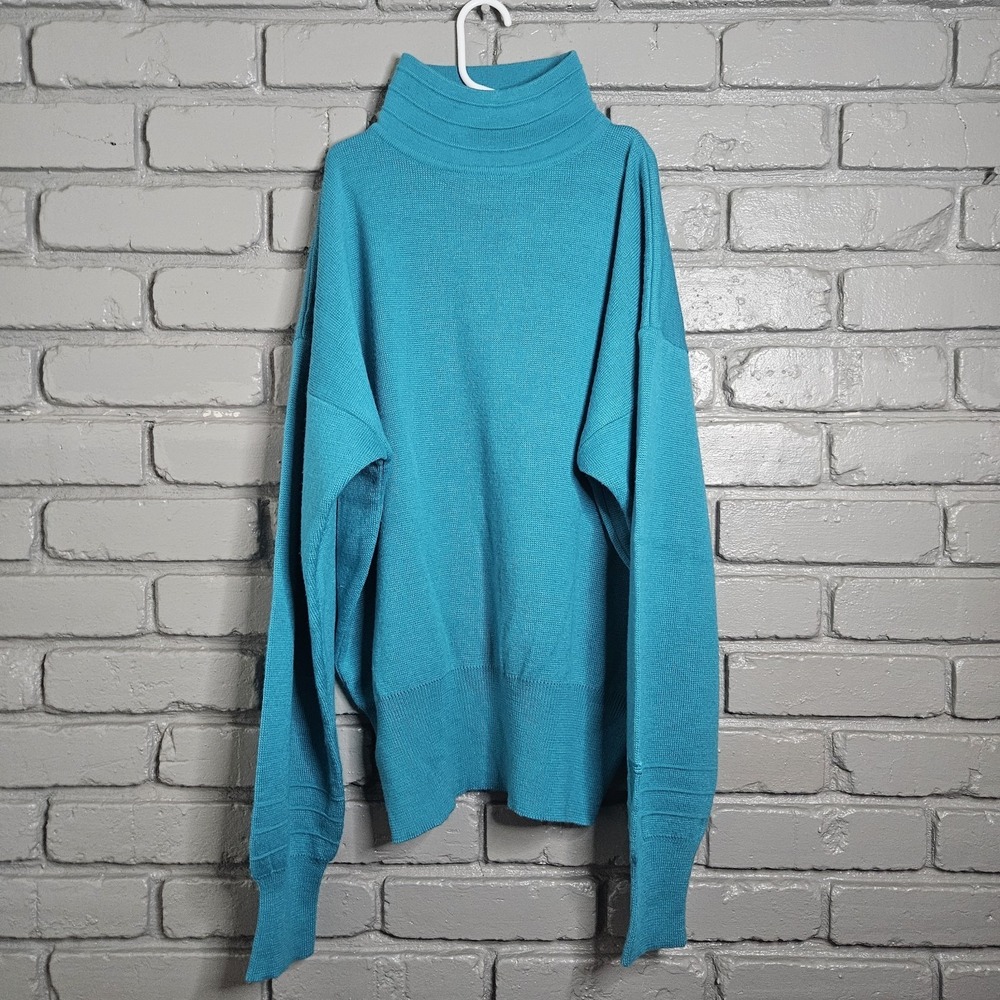 Vintage Tyrolia Head Skiwear Sweater Wool Blend Turtleneck Retro L‎